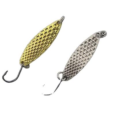 China High Strength tuerbai new arrival 5g7g10g15g20g Metal Spoon Spinner Fishing Lure Hard Baits Sequins Fishing Tackle for sale