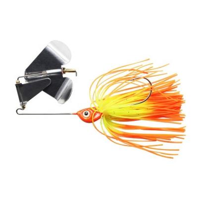 China Metal+PVC Hot Buzzbai 14.7g120mm Skirts Wire Buzzbaits Spoon Bladed Pescajig Skirt Jig Tying Sequin Paillette Silicone Material Isca for sale