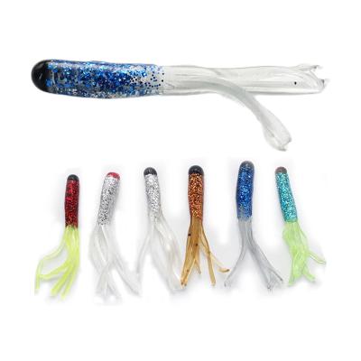 China Life-like New oem Saltwater Soft Plastic Lures Bionic Soft Bait Fishing Lure Soft Bait skirt fishing lure for sale