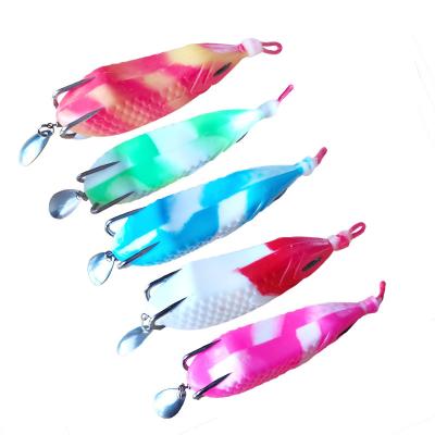 China Vivid Swimming Action Tuerbai new oem freshwater artificial soft Fishing Frog fishing Lure multi color jig lead frog Bait Fishing frog Lures for sale