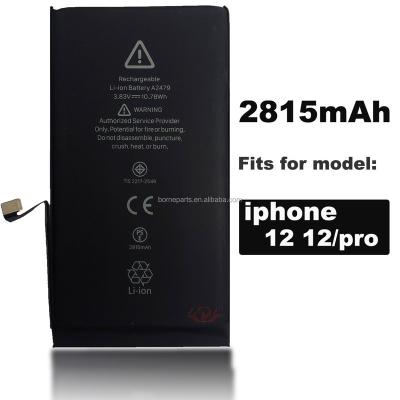 China Mobile Phone Original 100% iphone 12 pro battery replacement lithium battery for  iphone 12 pro with msds certificate for sale