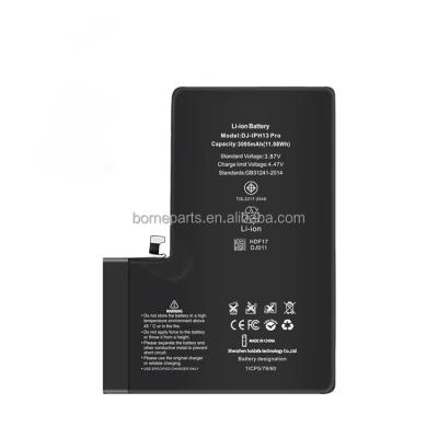 China Mobile Phone Brand New O Cycle for iphone 13 pro  battery replacement lithium battery for iphone 13 pro  with msds certificate for sale