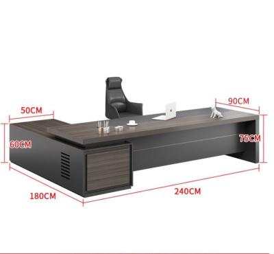 China Expandable Modern Design Boss Table Luxury Manager's Office Manager's Office for sale