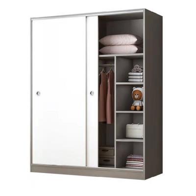 China Large Modern Simple Modern Bedroom Space Saving Closet Portable Wardrobe for sale