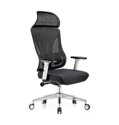 China Office Chair Full Swivel Mesh High Back Mesh Executive Ergonomic Office Rotation Chair for sale