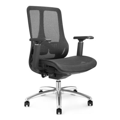 China Custom Adjustable (Height) Adjustable Sillas Oficina Executive Office Chair For Adult for sale