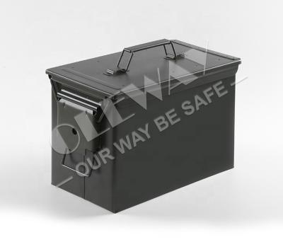 China 50F Cal Tool Box Steel Waterproof Metal Ammo Protective Box for sale