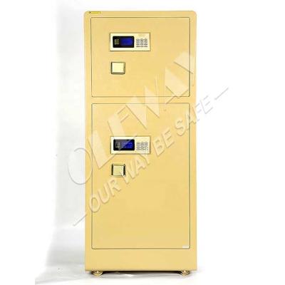 China Cold Rolled Big Size Steel Luxury Double Door Furniture Burglary Safe Office Safe Safe for sale