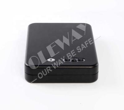 China Cold Rolled Steel Plate Easy Open Gun Digital Safe Open Portable Safe for sale