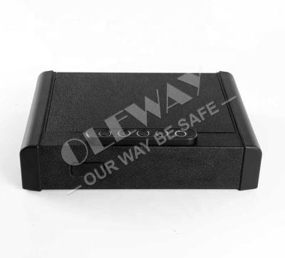 China Cold Rolled Steel Guns Hand Gun Safes Quick Access Portable Gun Safe Box Guns Safe for sale