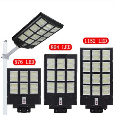 China ROAD 1200W-1800w Solar Street Light, 18000lm Ip66 Solar Lights Lamp Outdoor Motion Sensor Led Solar Light With Remote Control Pole for sale