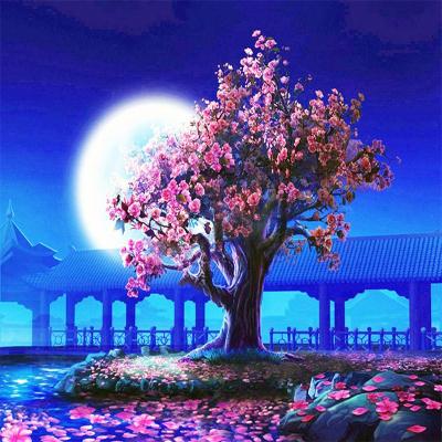 China Custom american modern 5d diamond canvas art landscape diamond painting art shopify drop shipping for sale