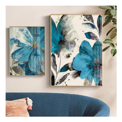 China Waterproof + Eco-friendly Factory OEM Flower Painting Canvas Painting Drop Shipping High Quality Wall Arts for sale