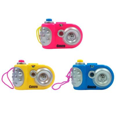 China Kids Toys Newest Next Kaleidoscope Simulational Camera Shape LED Light Projector Children Color Random Delivery Christmas Gifts for sale