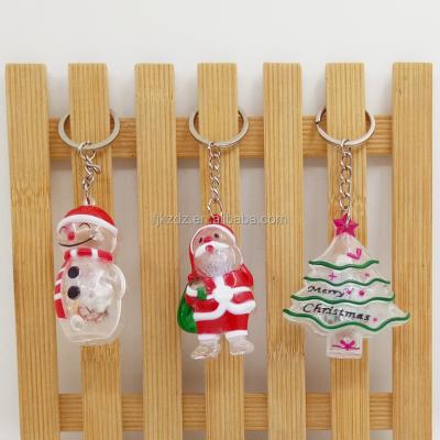 China Christmas Mix3 Christmas Theme LED Light Keychains for sale