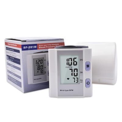 China Plastic Custom Medical Wrist Type Digital Blood Pressure Monitor Multimeter Price for sale