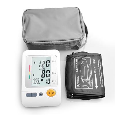 China Plastic Electronic Medical Type Blood Pressure Monitor Digital Blood Pressure Monitor Arm Apparatus for sale