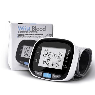 China Ex-factory Plastic Professional Manufacturer Wrist Sphygmomanometer Digit Portable Blood Pressure Monitor for sale