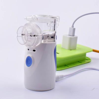 China Home Use Medical Ultrasonic Nebulizer CE Approved Ultrasonic Steam Inhaler Portable Handheld Mesh Nebulizer for sale