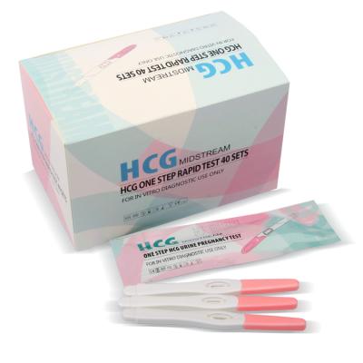 China HCG Plastic Early Pregnancy Test Kit With Pregnancy Test Strip Pregnancy Test In Online for sale