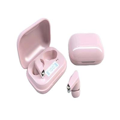 China With LED Screen Quality Custom Fashion Excellent All Match Pink Color Music Playing Wireless Headphones Sports Earphone Earbuds for sale