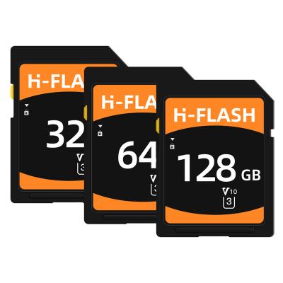 China Plastic Extreme Performance High Speed ​​SD Card 90/60 MB/S 64GB 128GB 256GB U3 U1 Memory Card For Camera for sale