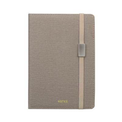 China Eco-Friendly Style Custom Binder Draw Limit Notebook Logo A5 Business Leather Notebook for sale