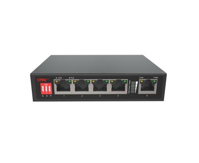 China 10/100M POE CCTV PoE Switch 48v With 4 PoE Port 15.4w For IP Cameras for sale