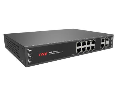 China POE brand ONV uncontrolled port poe switch 12 full gigabit poe network switches for PoE camera en venta