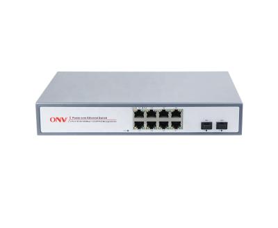 China POE OEM CCTV IP Camera Switch 8 port SFP fiber switch10/100m poe fiber ethernet switch for sale