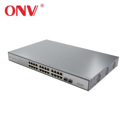 China LACP 24 port fast and cheap fiber powered network switch zisa 4700 -28t op ip cameras bcm53344 powered Te koop