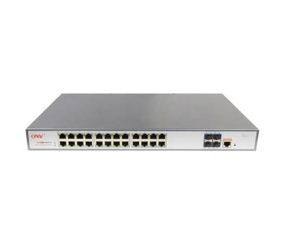 China LACP PoE Full Power 600W 24-Port Full Power Gigabit Managed PoE Switch with 4 10G Uplink ONV-POE36028PFM-at for sale