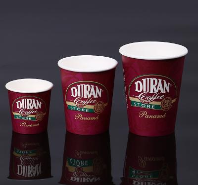 China One To Go Disposable Cold Drinking Paper Coffee Cups Export Factory Logo Wholesale Custom Printed for sale