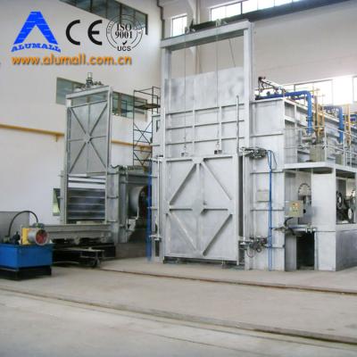 China Energy Saving 25 Tons Aluminum Homogenizing Furnace With Air Cooling Cabin for sale