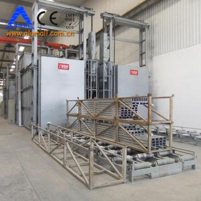 China T6 Heat Treatment Extrusion Aluminum Profile Aging Furnace Hardening for sale