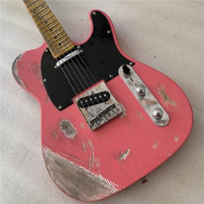 China Cheap Custom Basswood Guitar 6 Strings OEM Musical Instrument Guitar OEM TL Electric Guitar for sale