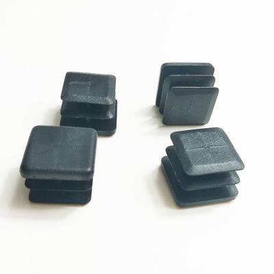 China Various Iron Pipe Ferrules Plastic Square Pipe Fitting Square Pipe Socket 16mm*16mm Inner Tube Socket for sale