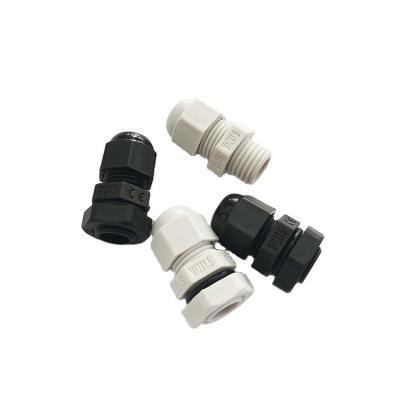 China 5-6.5mm Wire Manufacturers Supply LS-M12*1.5 Waterproof Connector Nylon Metric Cable Gland Connector for sale