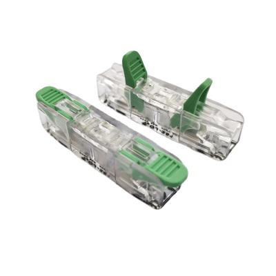 China LED LED Lighting Screwless Type Spring Terminal Block, One In One, Soft And Hard Wire Connector for sale