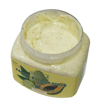 China Exfoliator Surprise Price Obm Fruit Ingredient Verbena Flavored Papaya (Manufactured by Original Brand) Scrub for sale