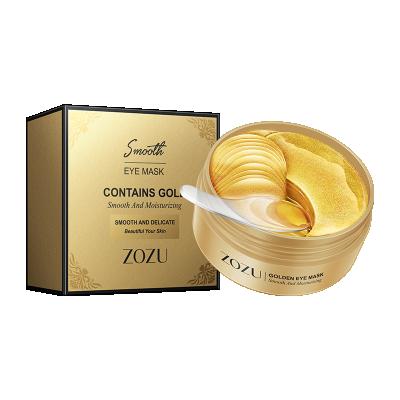 China Hot Selling Moisturizer Clean Brand Anti Wrinkle Moisturize Gold Collagen Anti Aging Eye Mask for sale