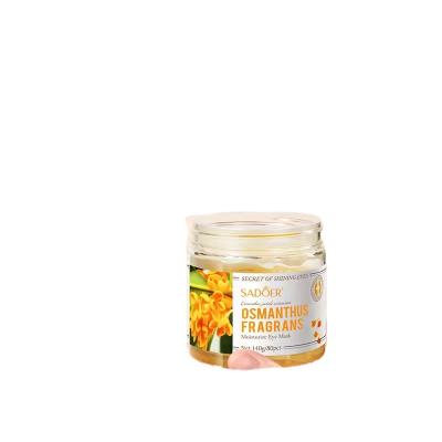 China Moisturizer New Arrival Pure Plant Extracted Vitamin C Ingredients Osmanthus Eye Mask for sale