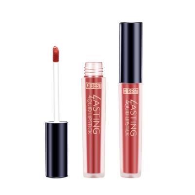 China Surprise Price 15 Colors Waterproof Cream Lip Gloss Liquid Lip Gloss Waterproof Non-fading Lipstick for sale