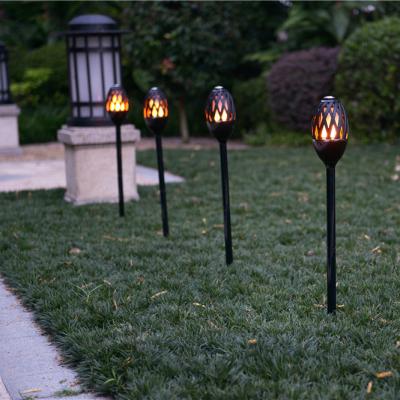 China Garden Camping Light Led Flame Lamp IP65 Waterproof Garden Decorative Rechargeable Lamp for sale