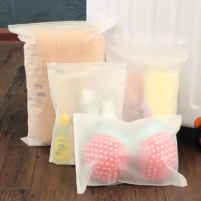 China Recyclable Customized Printing Clothes Packaging Plastic Ziplock Bag With Closure for sale