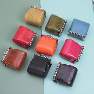 China Wholesale Designer Ladies Genuine Leather Money Bag Coin Purse Woman Lipstick Bags Shoulder Chain Sling Mini Bag LQB1001 for sale