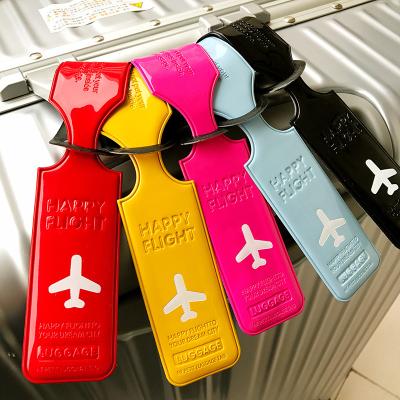 China Luggage Tag Wholesale Customized Logo Cheap Price Luggage Tag Labels Design Travel PU Leather Luggage Tag XLBQ2001 for sale