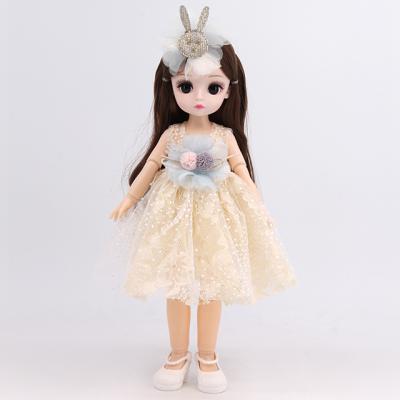 China Cartoon Toy 12 Inch 35cm Doll Fashion Baby Compaion Ready Doll Take Away Doll Carry Toys With Cloth Set for sale