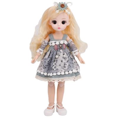 China Cartoon Toy 12 Inch 35cm Doll Fashion Baby Compaion Ready Doll Take Away Doll Carry Toys With Cloth Set for sale