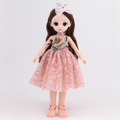 China Cartoon Toy 12 Inch 35cm Doll Fashion Baby Compaion Ready Doll Take Away Doll Carry Toys With Cloth Set for sale